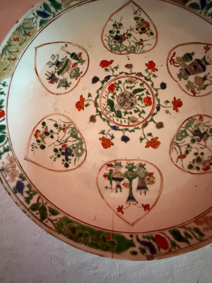 PLATE HAND PAINTED