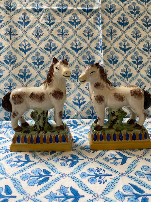 PORCELAIN HORSES