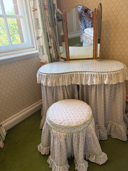DRESSING TABLE & STOOL
