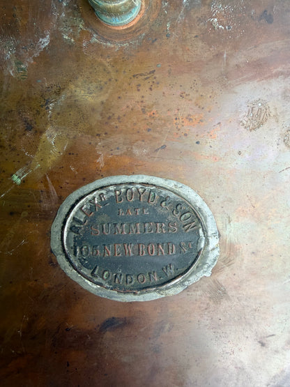 COPPER WARMING PLATE