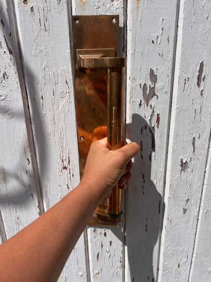 VINTAGE BRASS PULL HANDLE