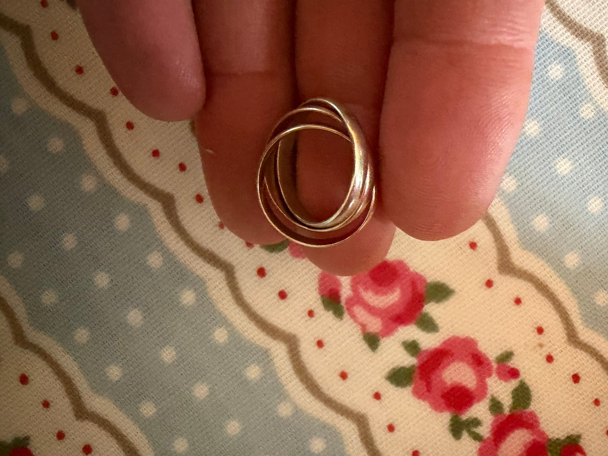 THREE GOLD RING