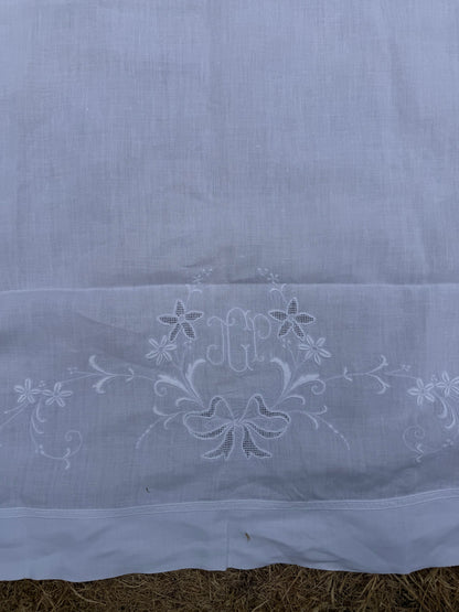 MONOGRAMMED SINGLE SHEET