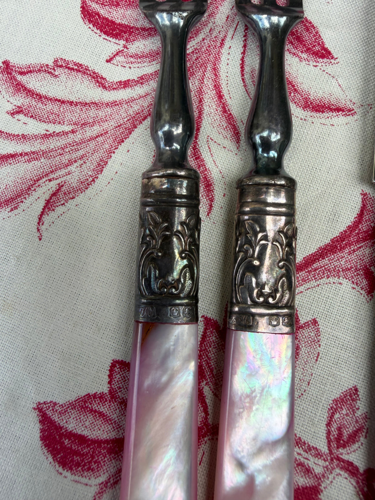 FRUIT KNIVES AND FORKS