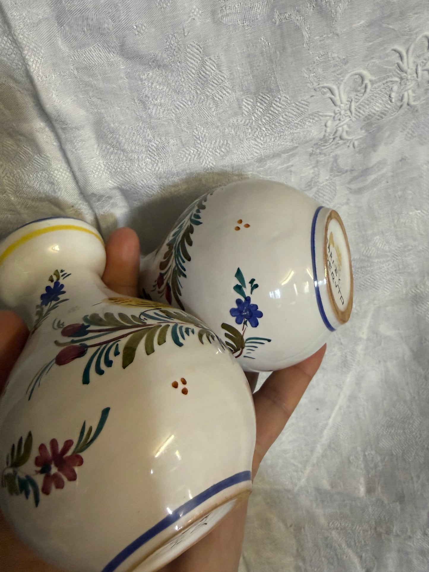 PAIR VASES