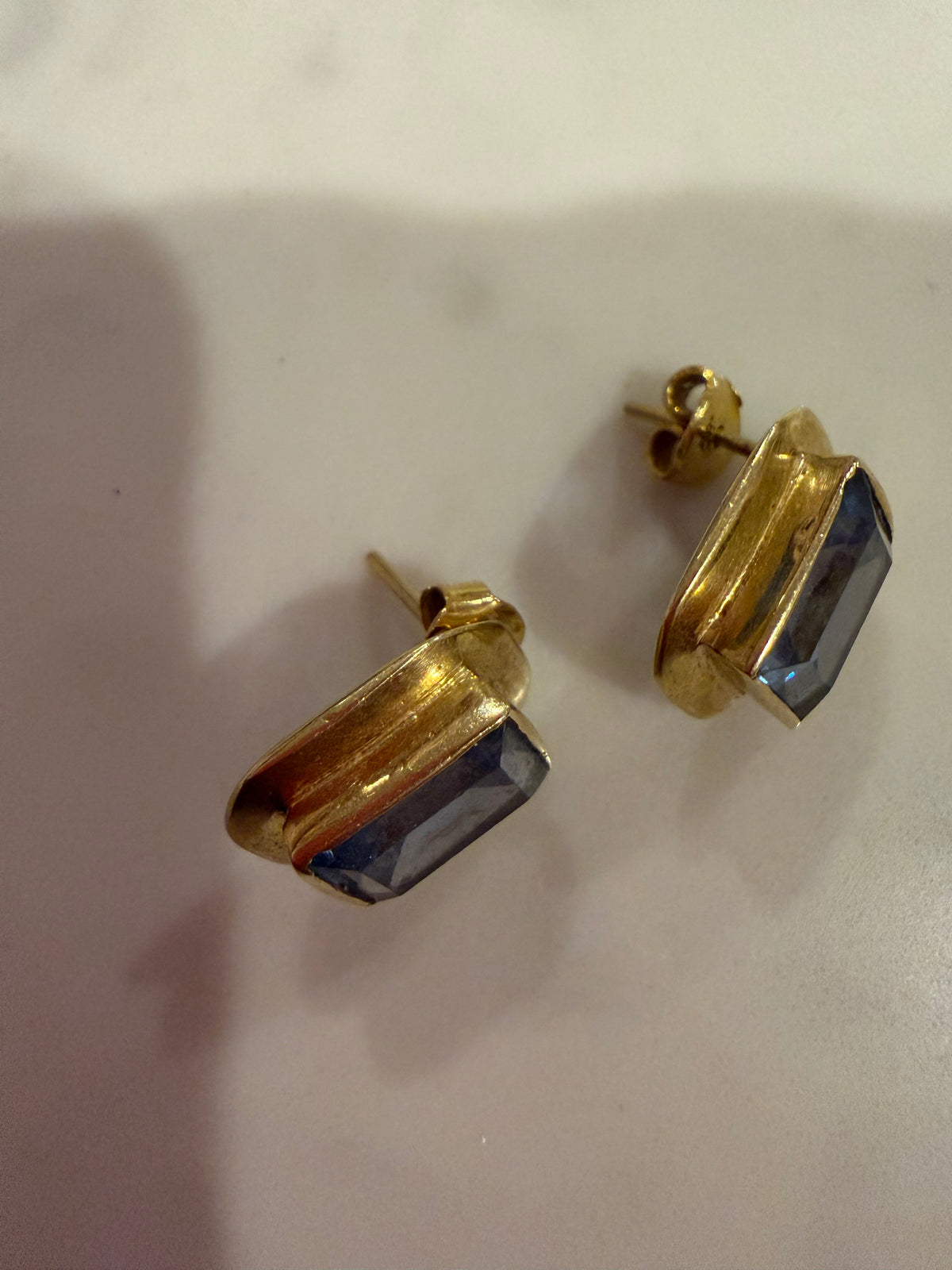 BLUE TOPAZ & GOLD