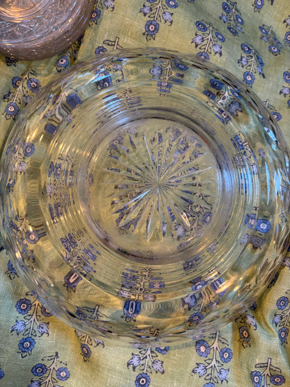 CUT GLASS BOWL