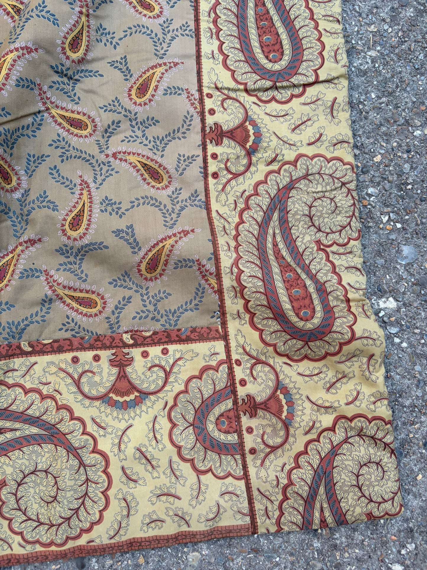 SILK PAISLEY CURTAINS