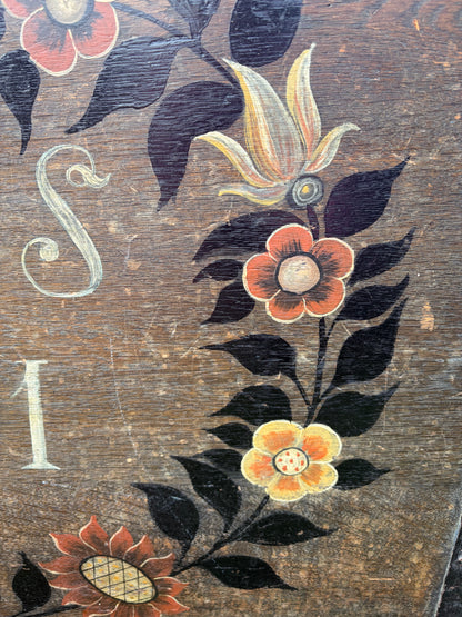 LARGE PAINTED TRUNK