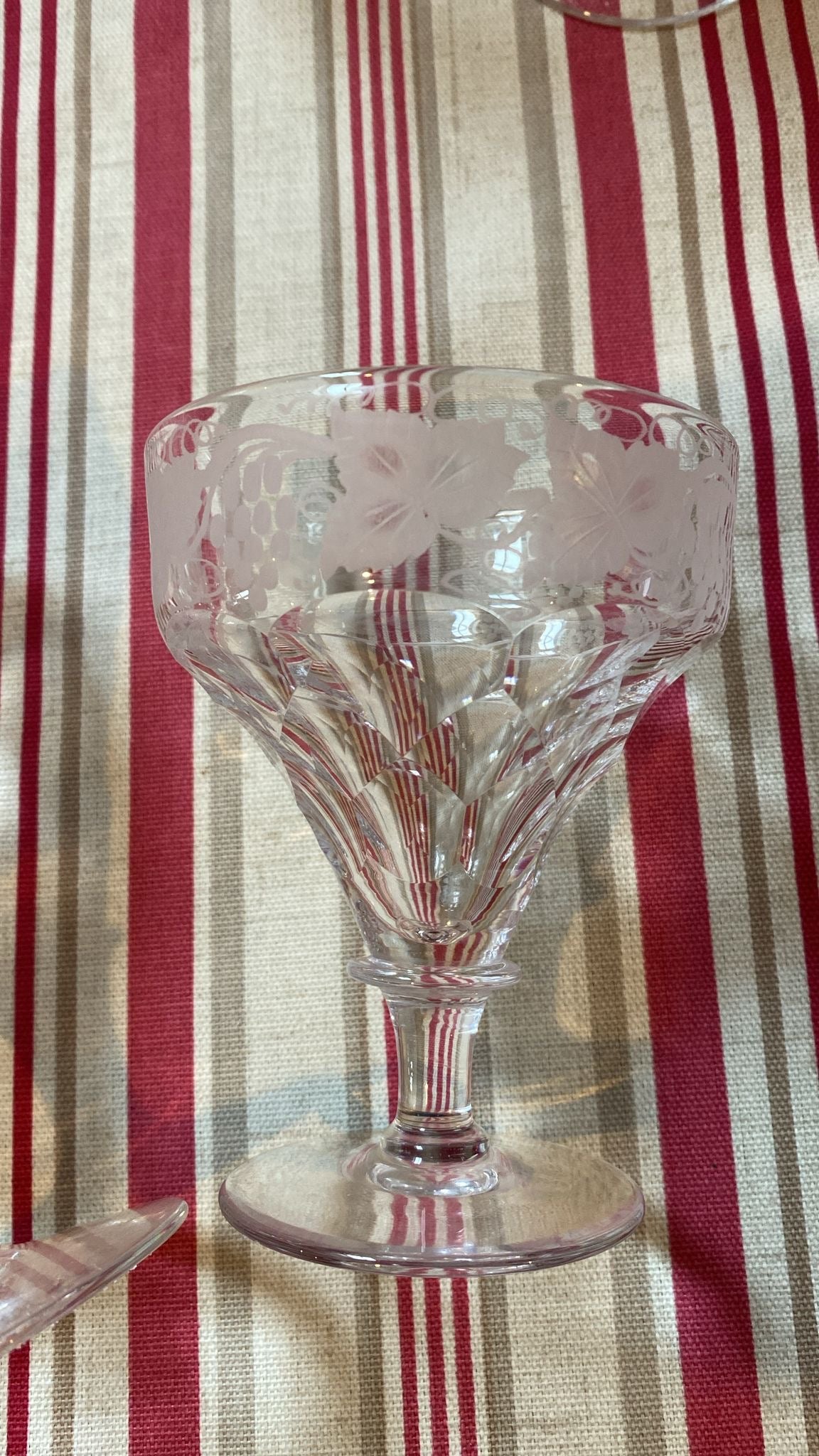 ANTIQUE WINE GLASSES