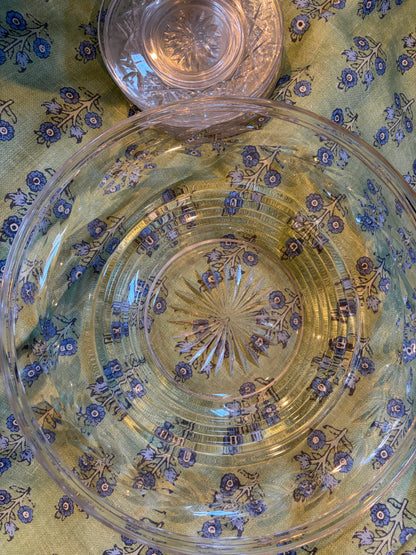 CUT GLASS BOWL