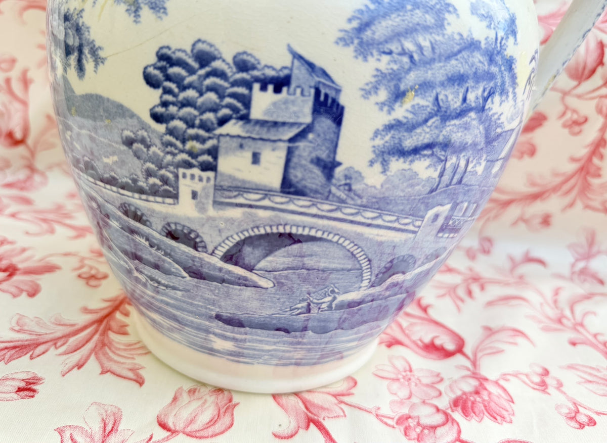 BLUE AND WHITE JUG