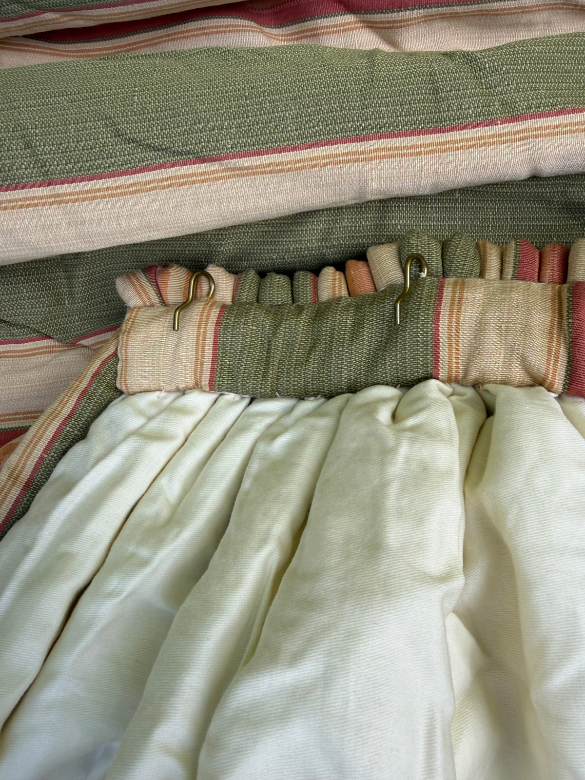 STRIPED SILK CURTAINS
