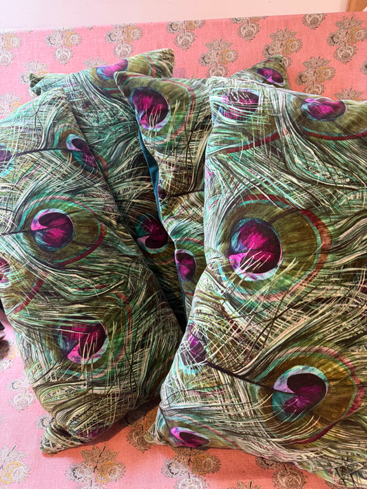 PEACOCK CUSHIONS