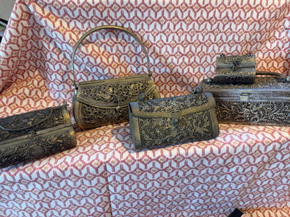 METAL CLUTCH BAGS
