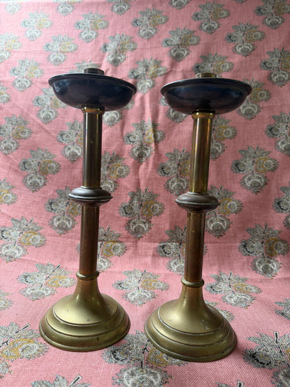 BRASS CANDLESTICKS