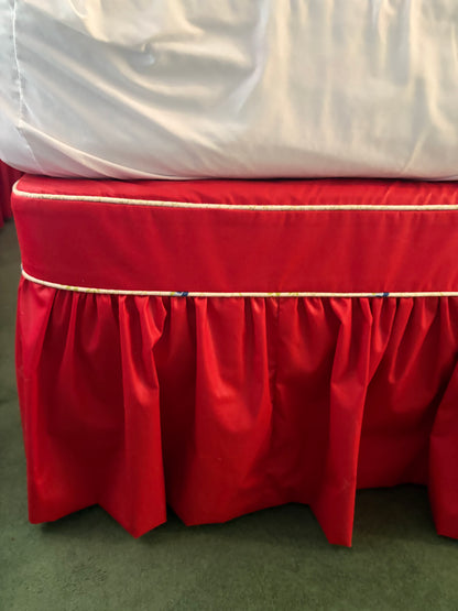 A PAIR OF SINGLE BEDS