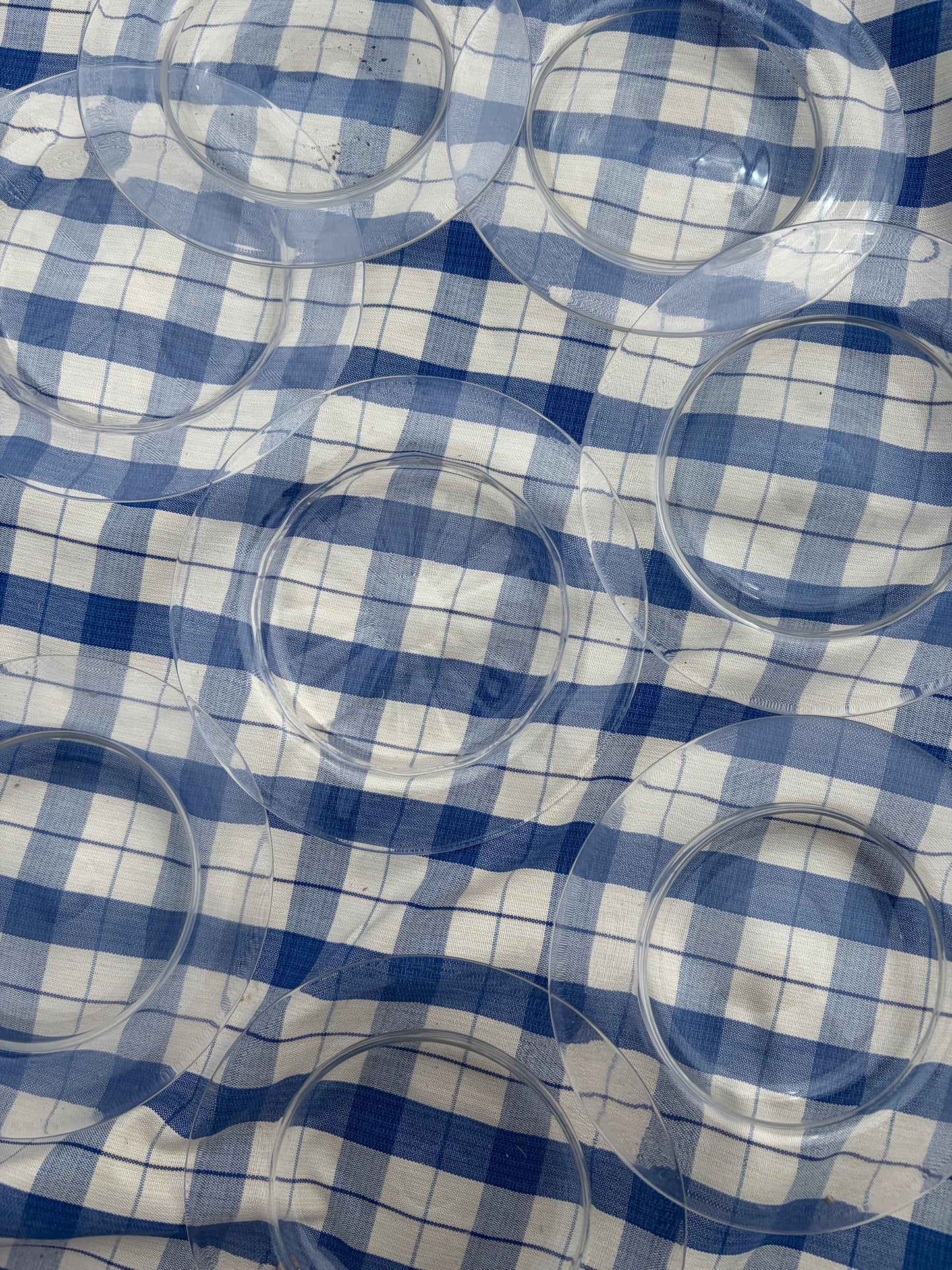 10 GLASS PLATES
