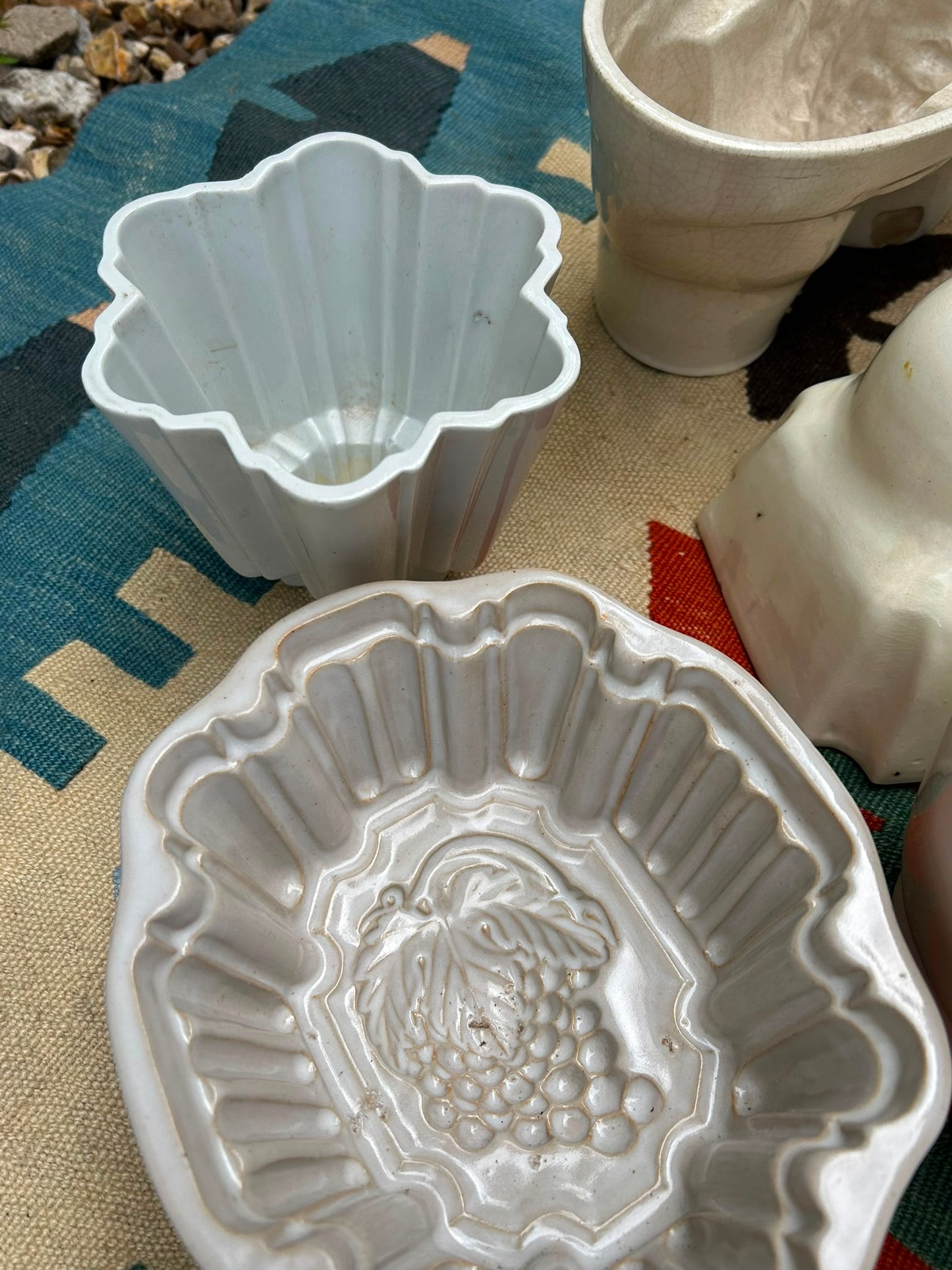 19th C JELLY MOULDS