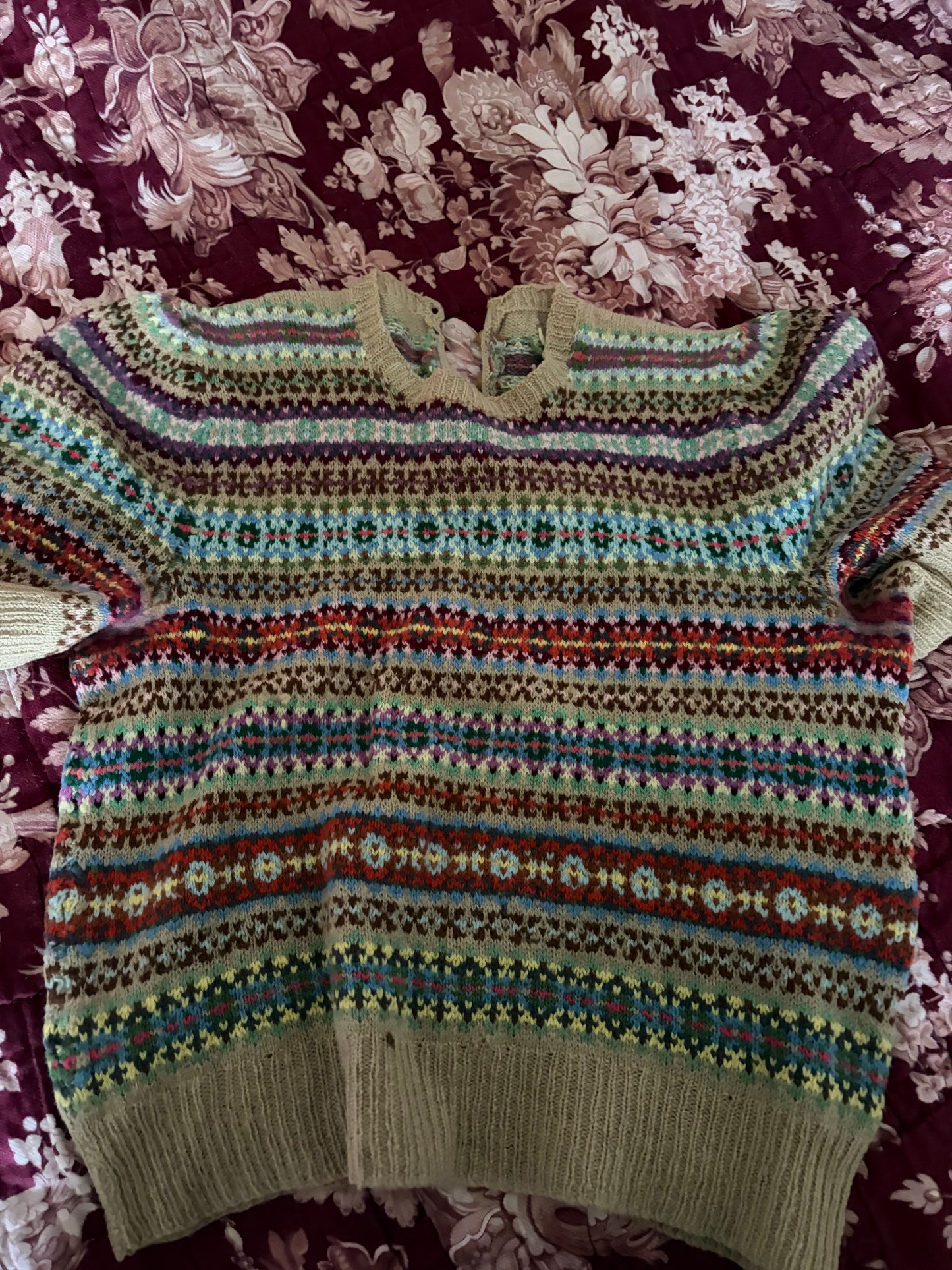 FAIR ISLE JUMPER