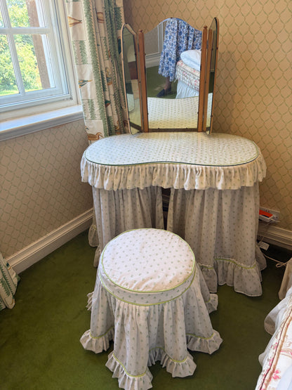 DRESSING TABLE & STOOL