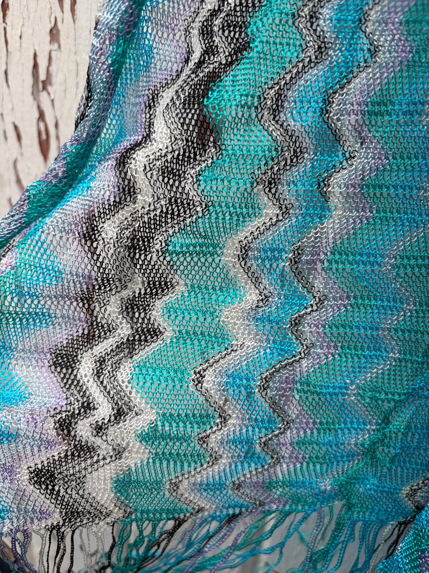 5 SILK SCARVES