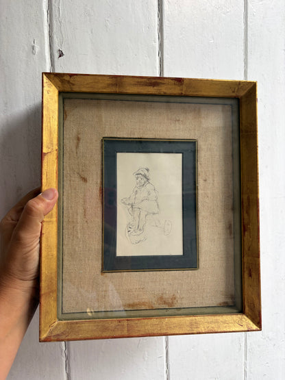 FRAMED DRAWING