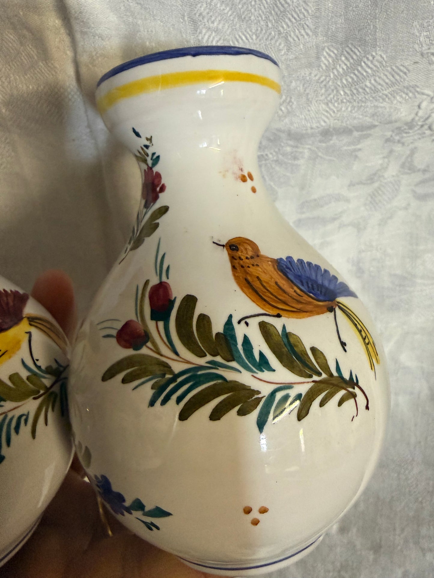 PAIR VASES