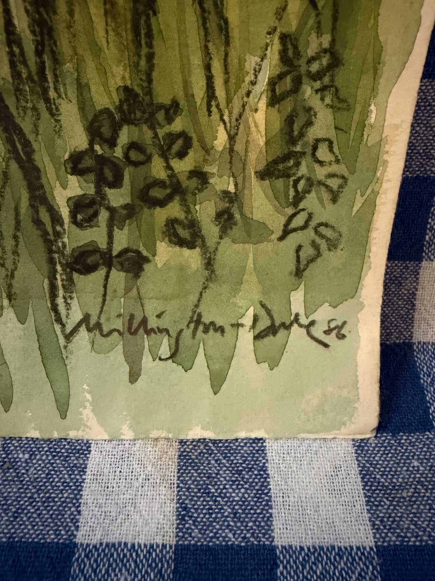 MILLINGTON DRAKE WATERCOLOUR