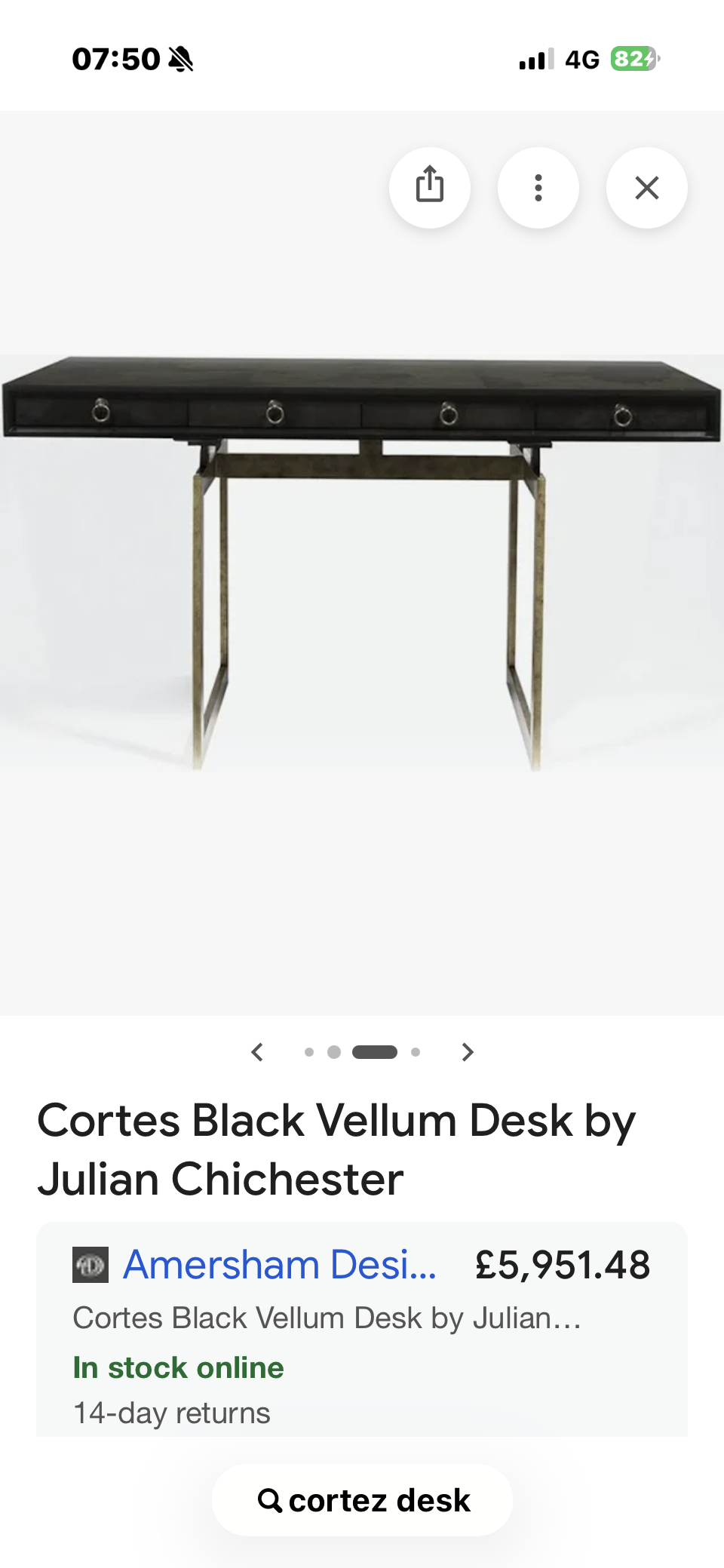 JULIAN CHICHESTER CORTES DESK