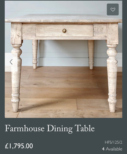 DINING TABLE