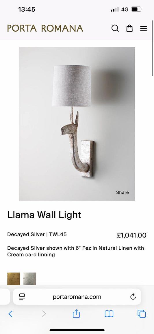 PORTA ROMANA WALL LAMPS