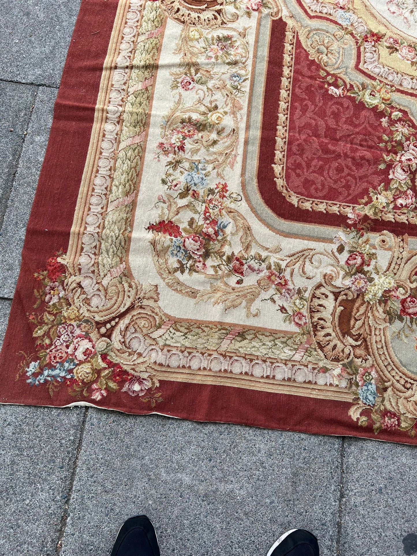 NEEDLEPOINT RUG