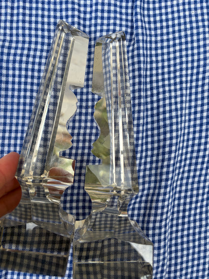 GLASS OBELISKS