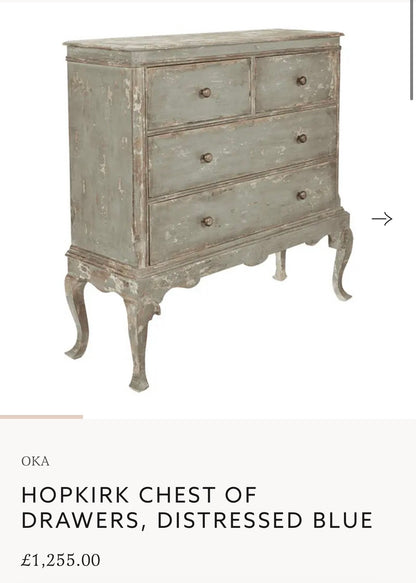 OKA CHEST OF DRAWERS