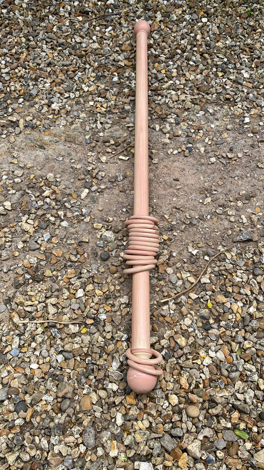 PINK CURTAIN POLE