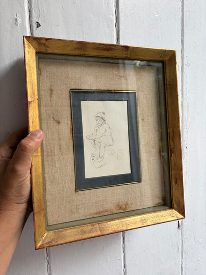 FRAMED DRAWING