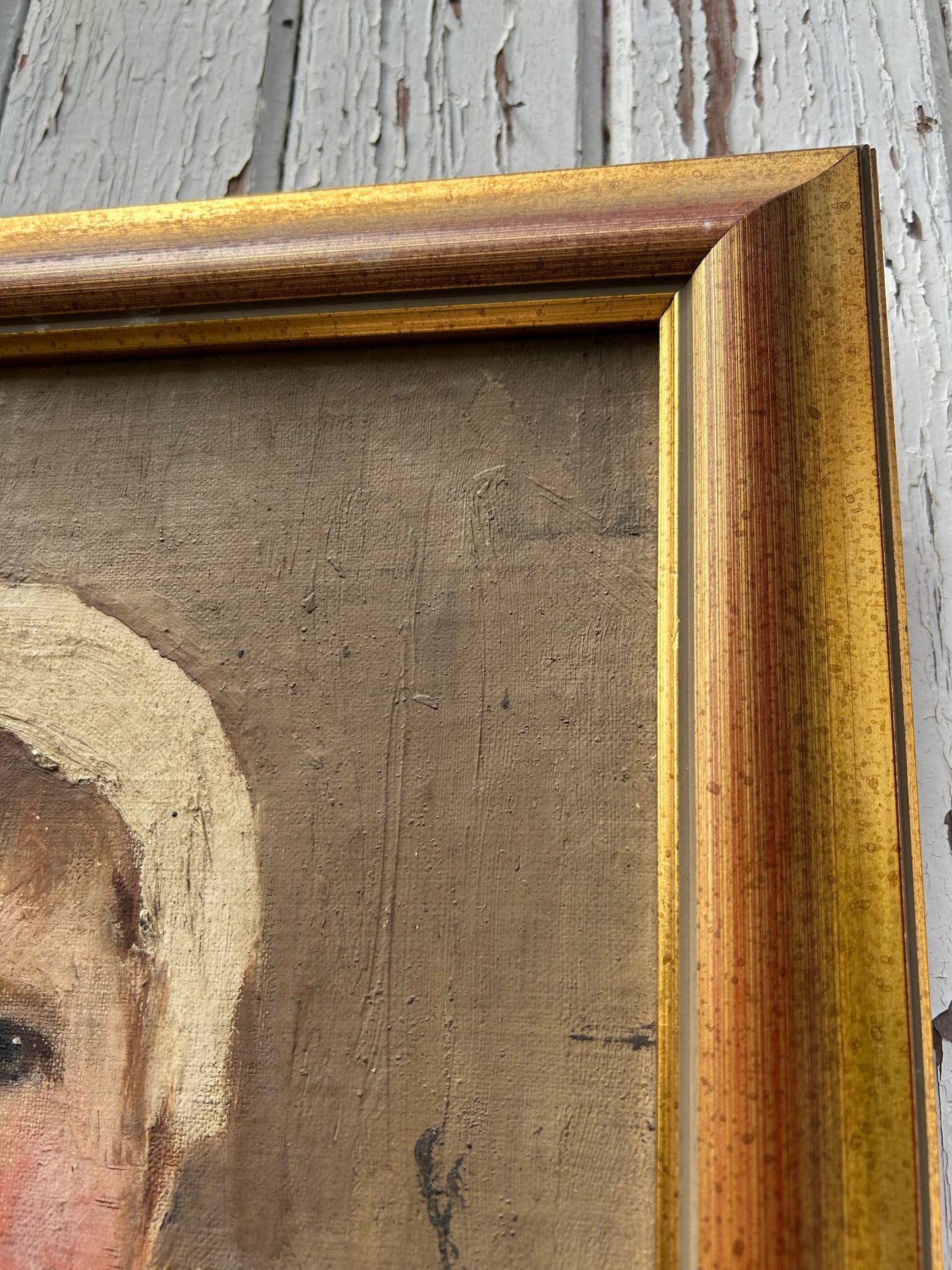 BABY OIL PAINTING