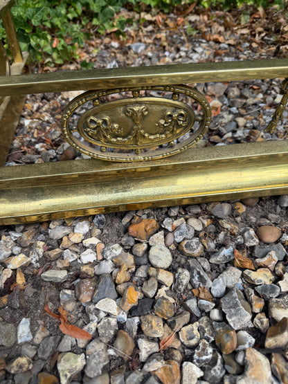 BRASS FIRE SURROUND