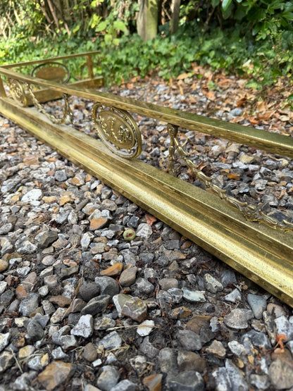 BRASS FIRE SURROUND