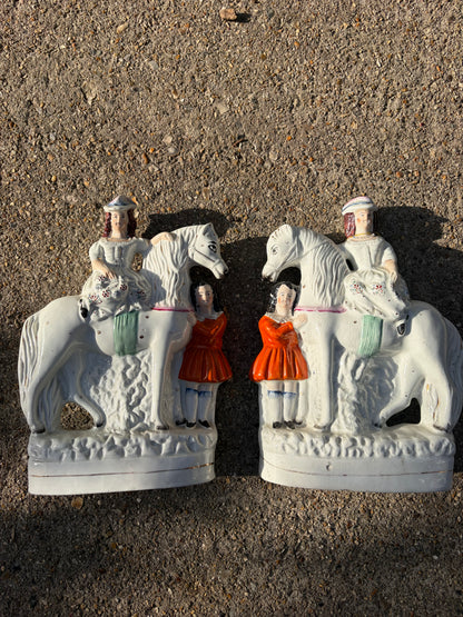 STAFFORDSHIRE PAIR
