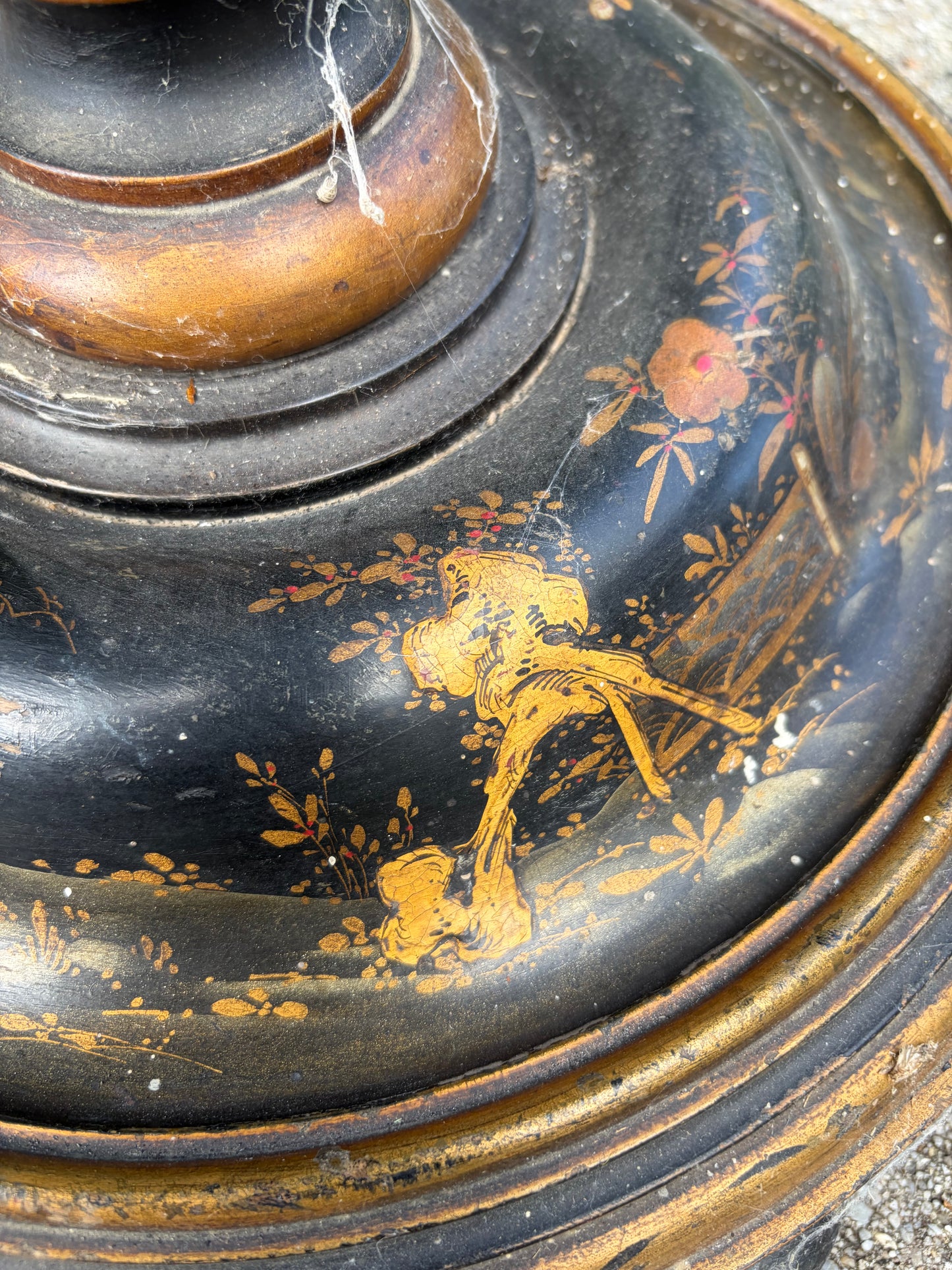 PAINTED STANDING LAMP