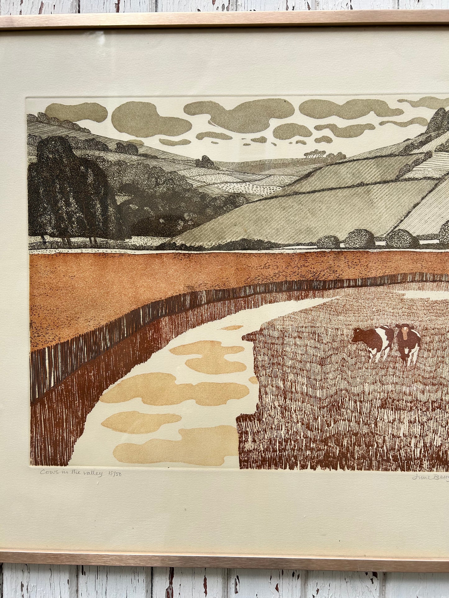 FRAMED WOODCUT
