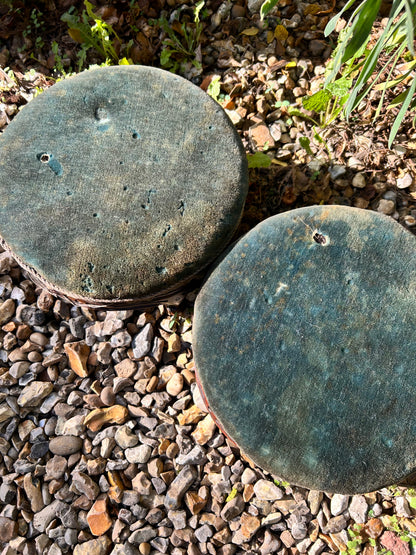 PAIR FOOTSTOOLS