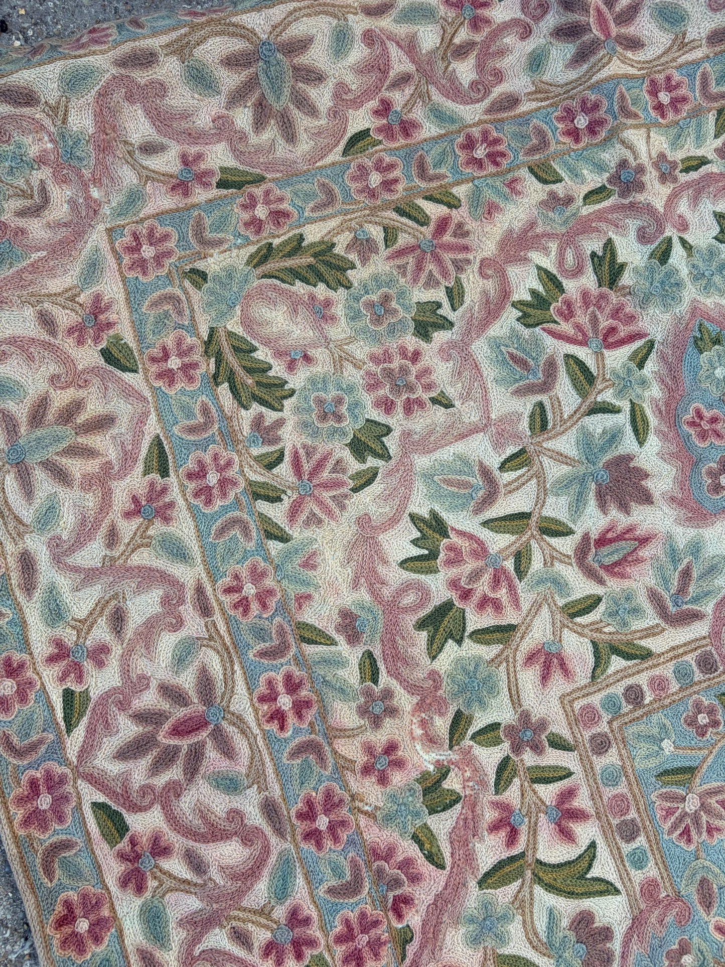 CREWEL RUG