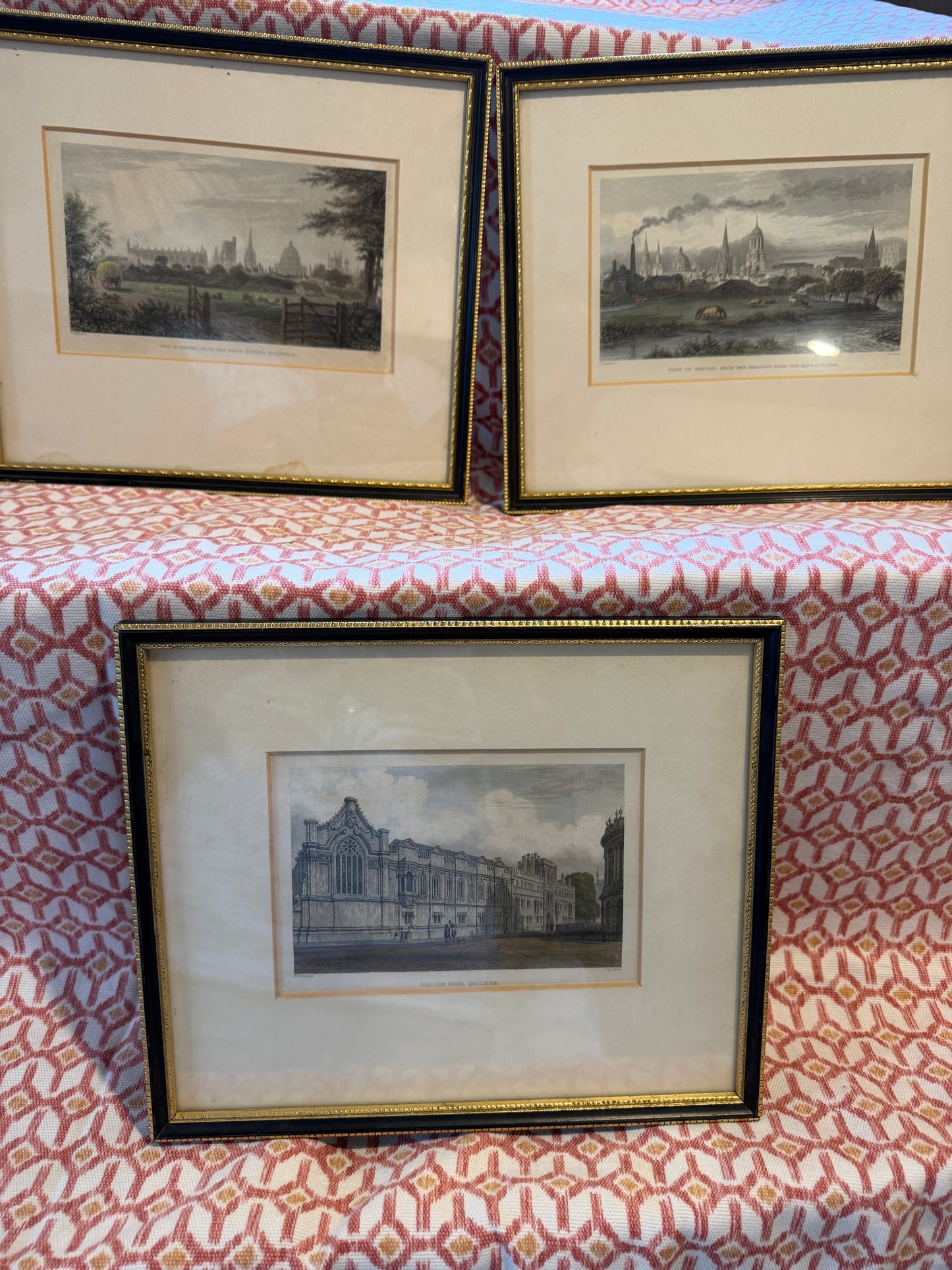 A SET OF THREE PRINTS