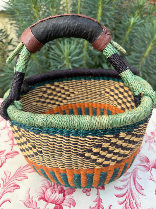 ￼ HAND WOVEN BASKET