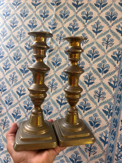 BRASS CANDLESTICKS