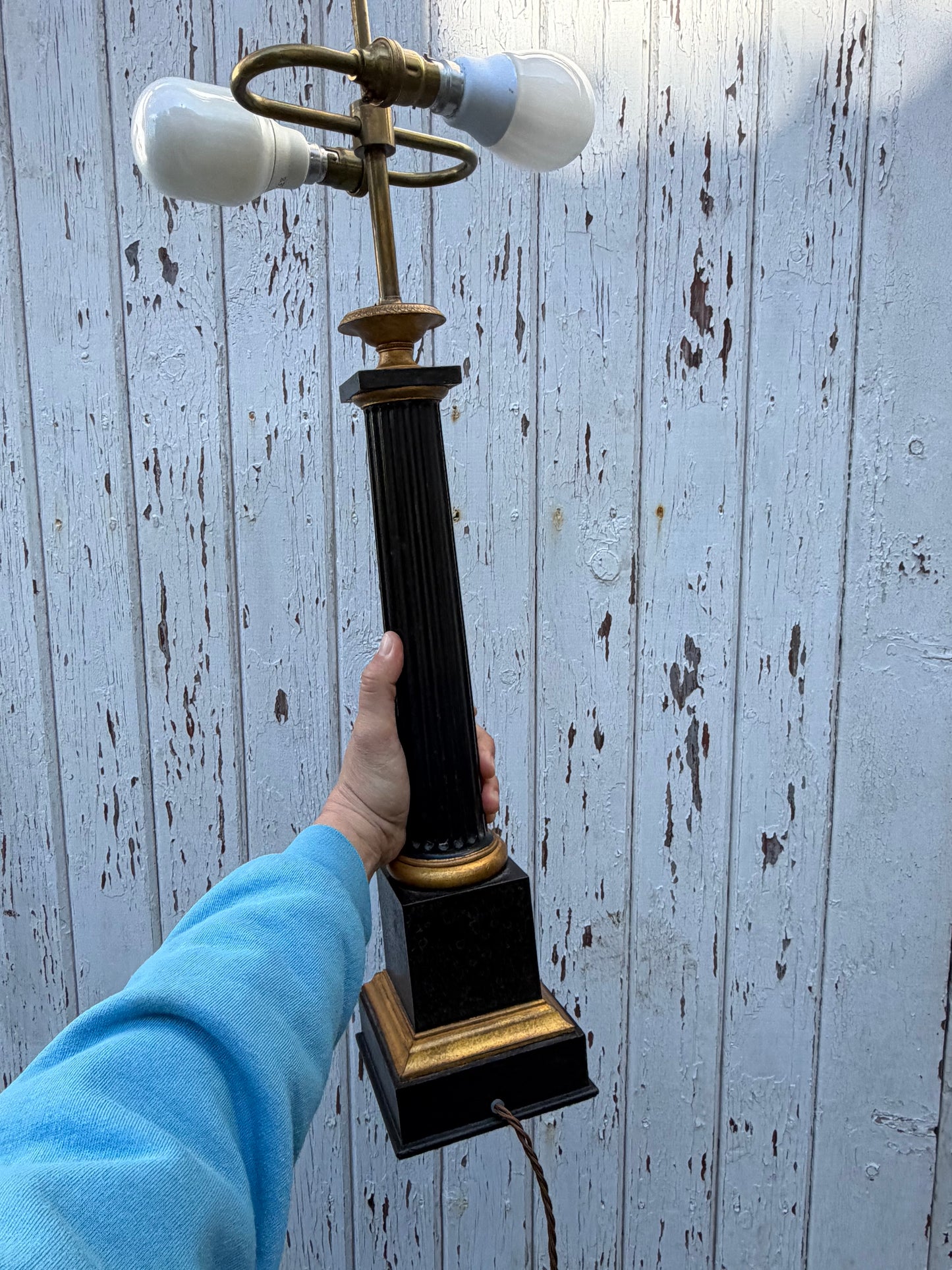 COLEFAX AND FOWLER COLUMN LAMP