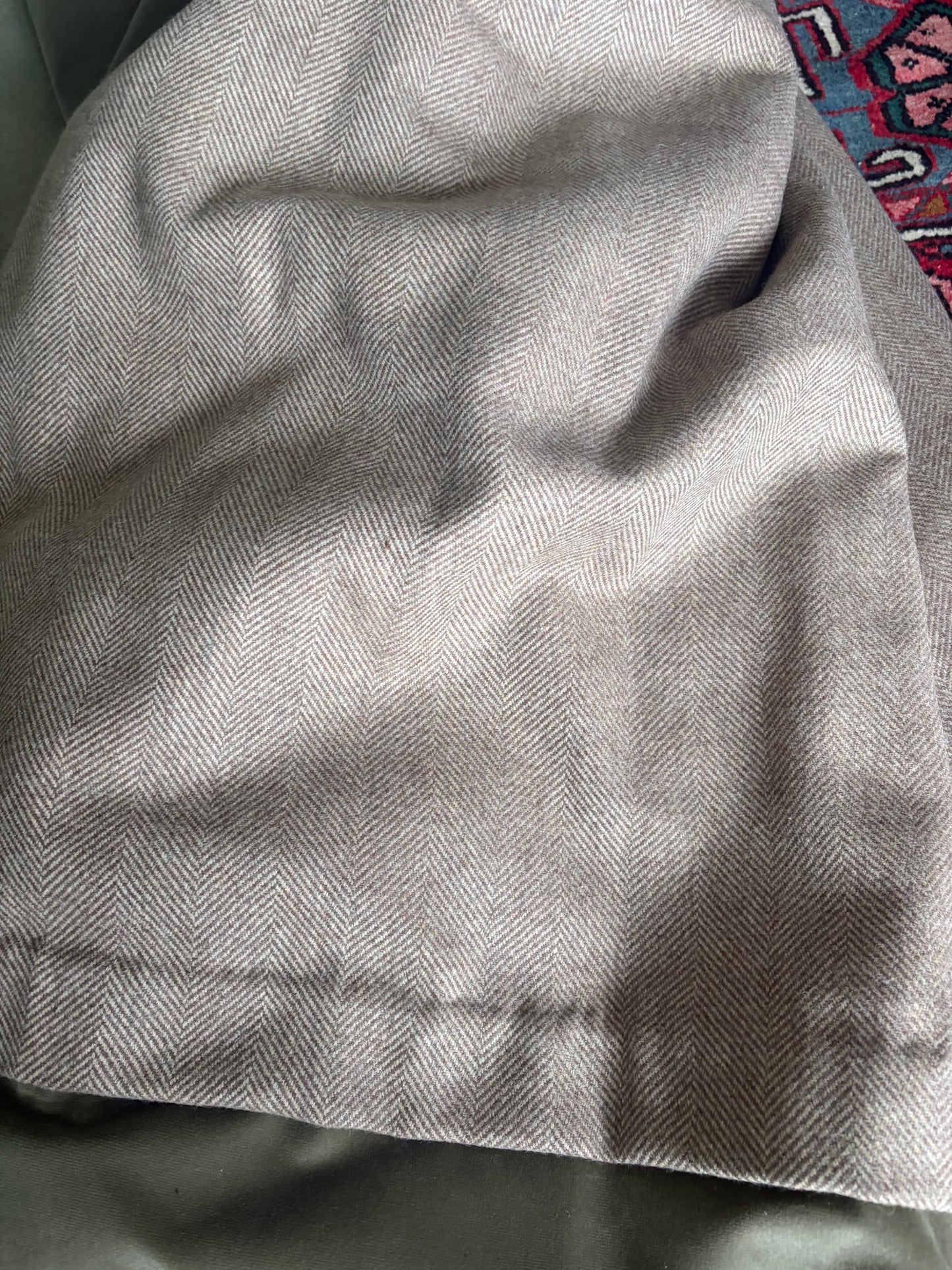 VELVET AND TWEED CURTAINS